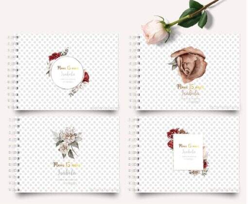 Caderno De Assinaturas Debutante - Imagem 2