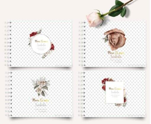 Caderno De Assinaturas Debutante - Imagem 2