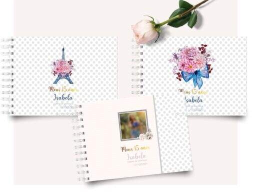 Caderno De Assinaturas Debutante - Imagem 3