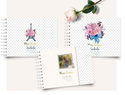 Caderno De Assinaturas Debutante - Imagem 3