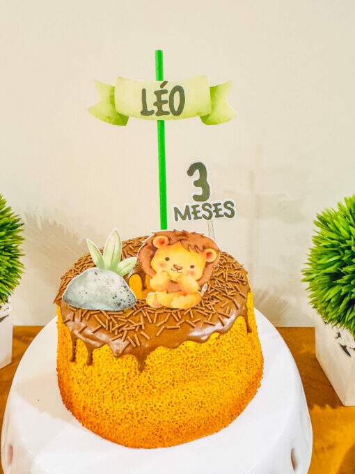 Kit Mesversário Leãozinho - Imagem 5