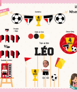 Kit Mesversário Futebol