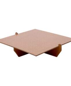 Bandeja Quadrada Kraft 20x20