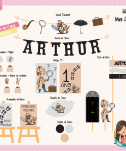 Kit Festa na Caixa Sherlock Holmes