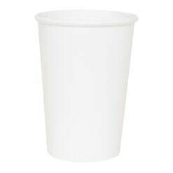 Copo de Papel Branco 240 ml - (8 unid)