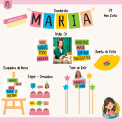 Kit Festa na Caixa Minha Mãe é uma Peça