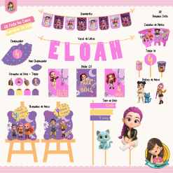 Kit Festa na Caixa Guerreiras do K-Pop