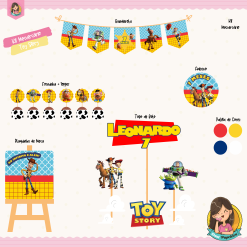 Kit Mesversário Toy Story