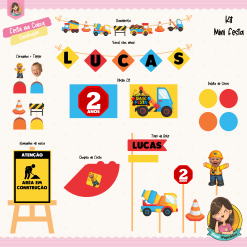 Kit Festa na Caixa Construção