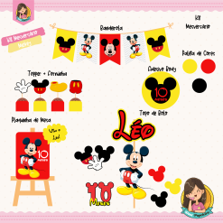 Kit Mesversário Mickey