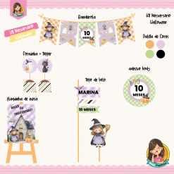 Kit Mesversário Halloween