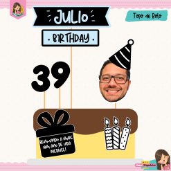 Topo de Bolo com Rostinho