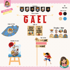 Kit Festa na Caixa One Piece