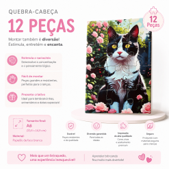Alternative view of Quebra-Cabeça Personalizado 12 Peças